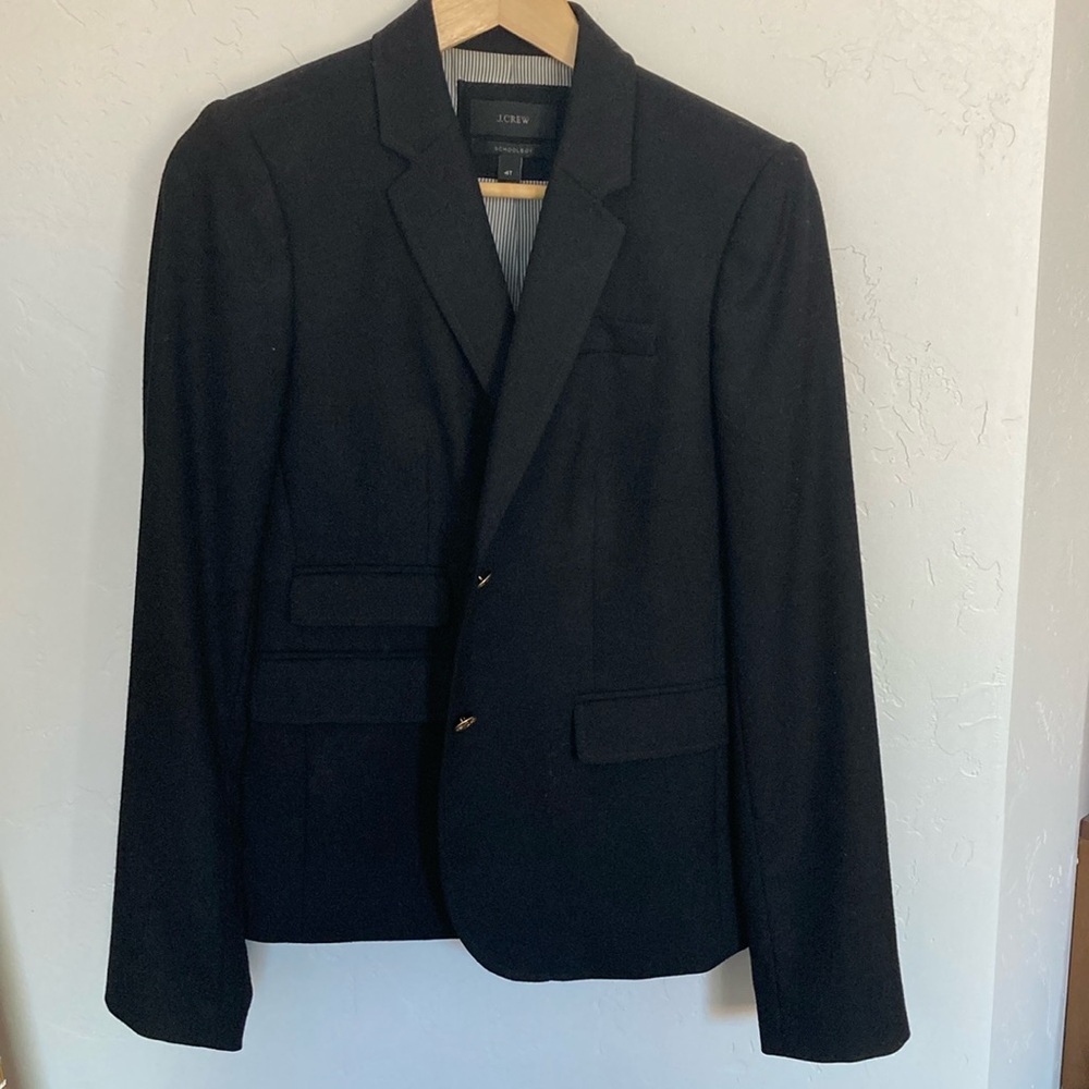 J. Crew black Schoolboy blazer - Size 4 Tall